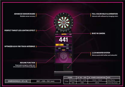 Dartsbeat Electronic Dart Machine DBS100 [Available in Hong Kong only]