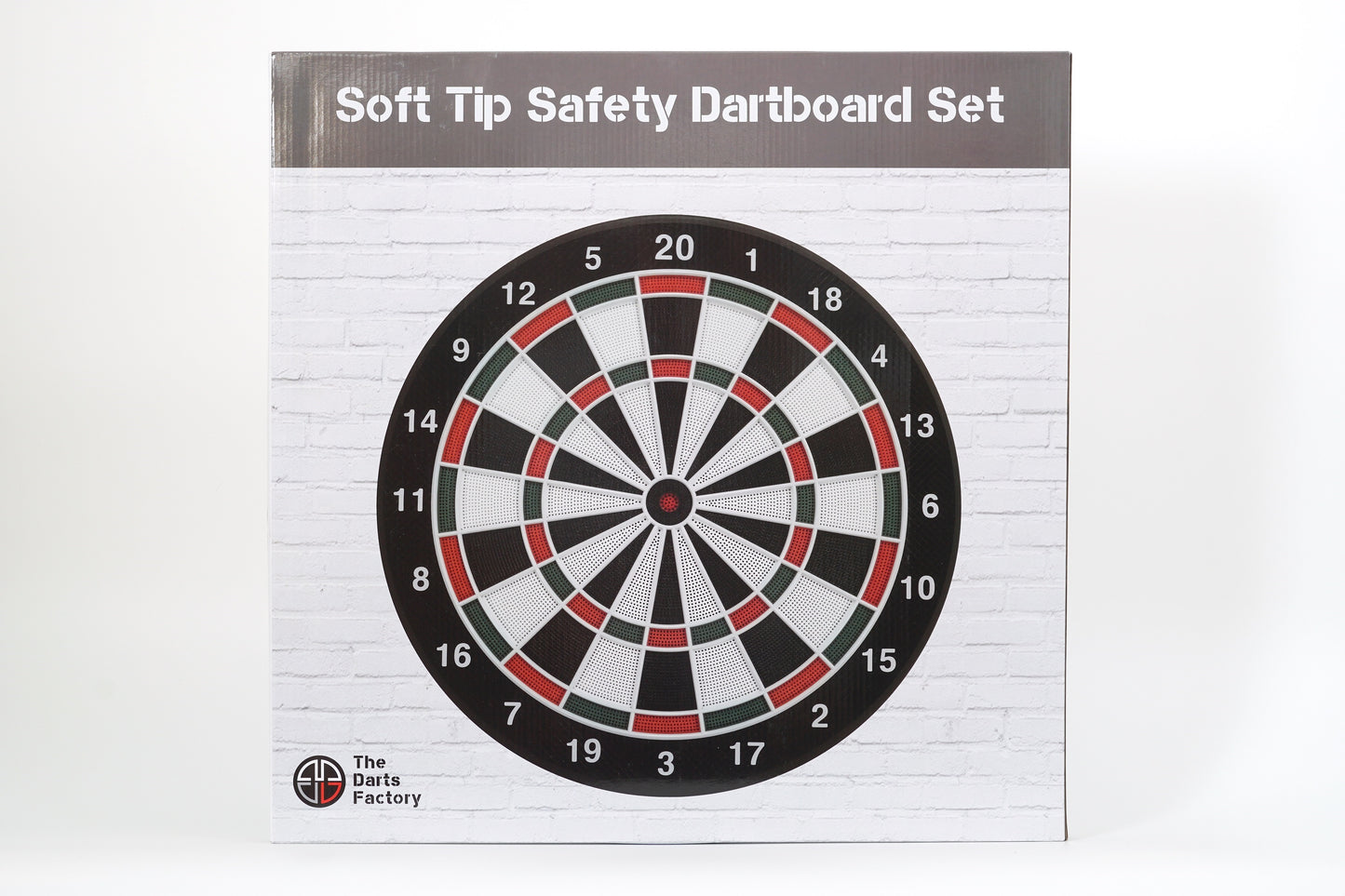 15.5" Soft Tip Dartboard Set (15.5吋軟式飛鏢靶組)