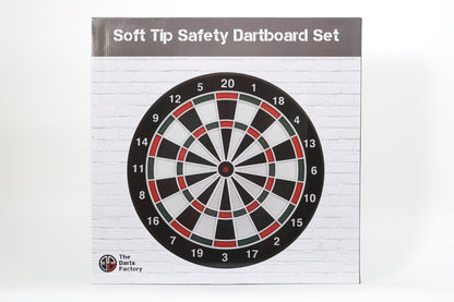 15.5" Soft Tip Dartboard Set (15.5吋軟式飛鏢靶組)